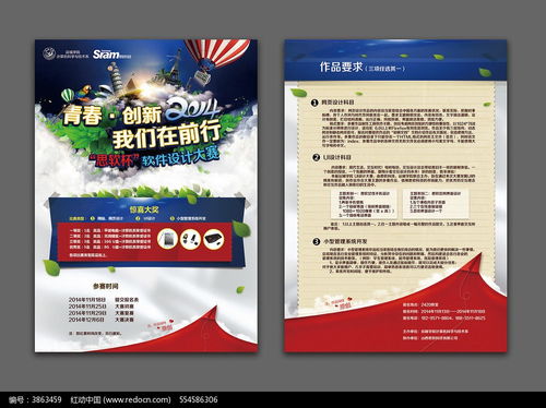 软件设计大赛传单